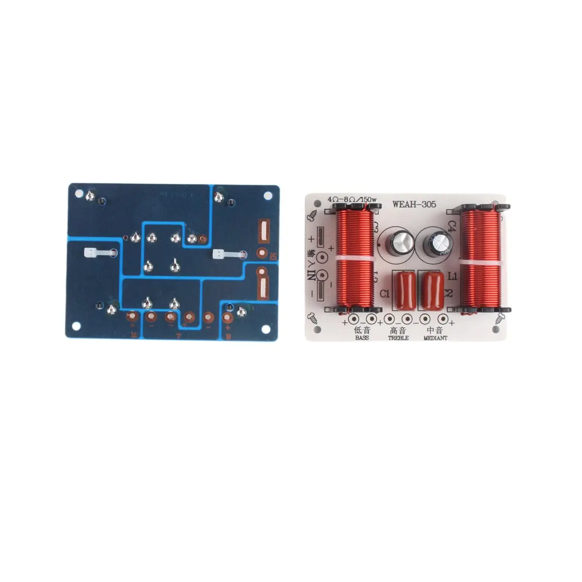 DT89 HOT 150W HiFi Crossover Filter Module 3 Way Speaker Frequency Divider for DIY Home Speaker Treble Medium