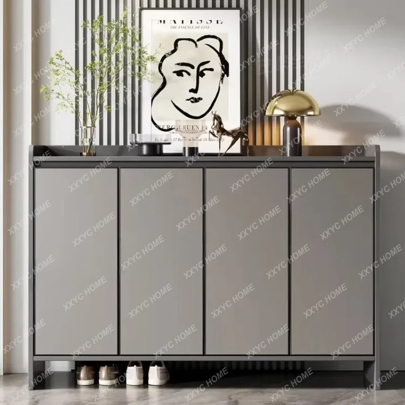 XXNew Holder Hardware Shoe Cabinet Storage Entryway Entrance Corner Shoe Rack Corridor Apartments Furniture