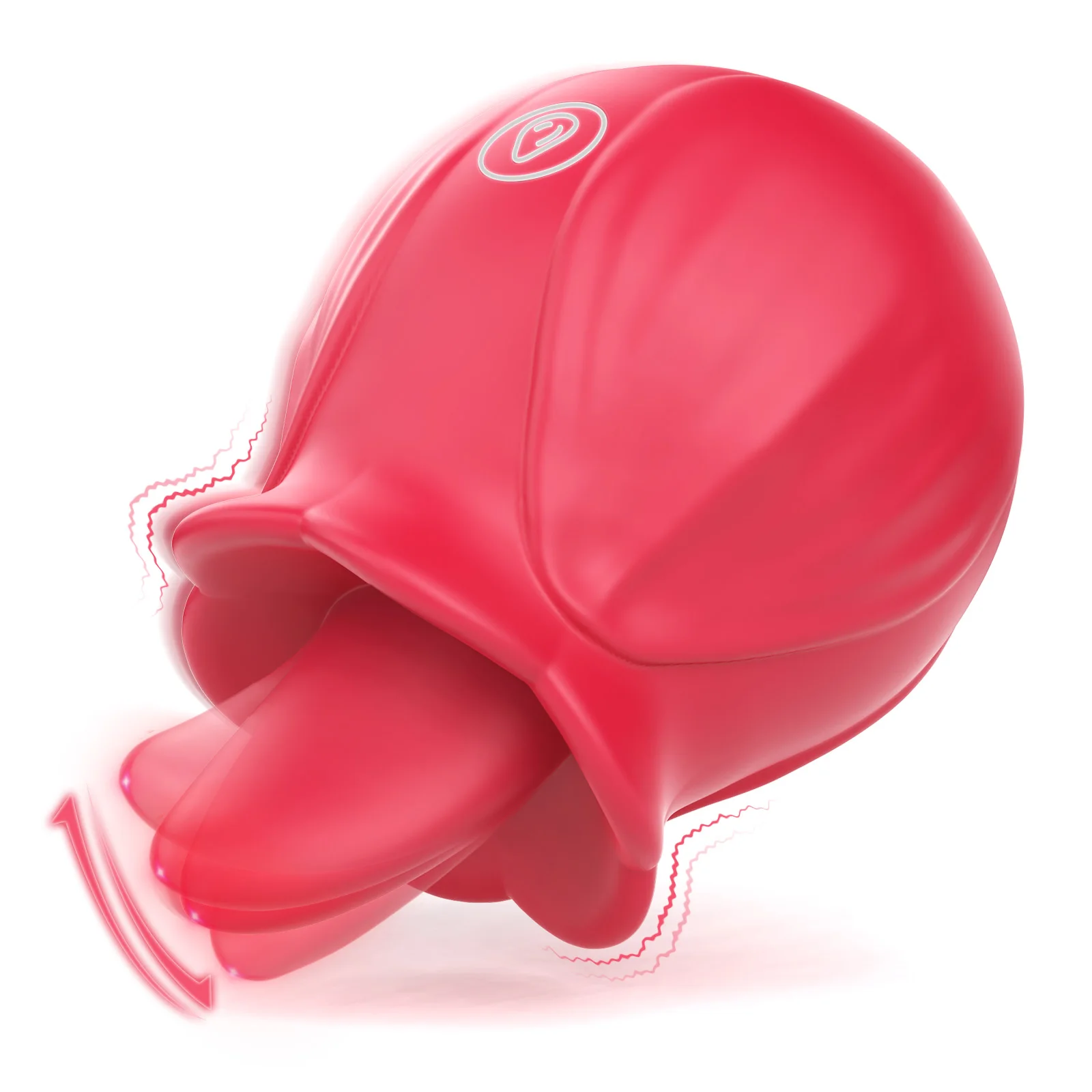 1 szt. Wibrator w kształcie róży do stymulacji łechtaczki, lizania językiem, stymulacji sutków i odbytu, szybki orgazm, masturbator dla kobiet, zabawki erotyczne dla lesbijek