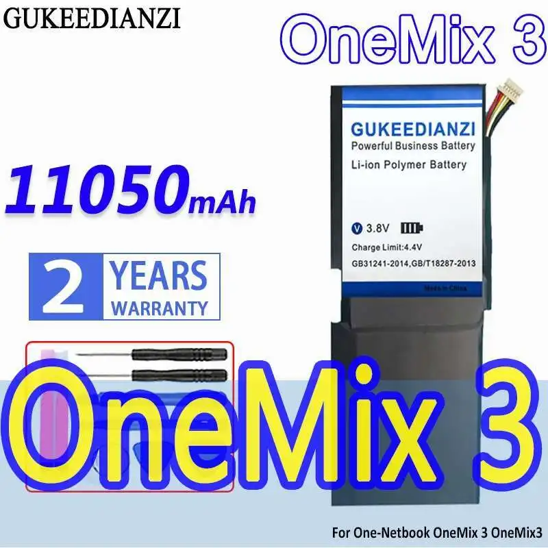 

For One-Netbook Onemix 3 Onemix3 Notebook Battery Fast Charging 11050Mah Reliable Replacement