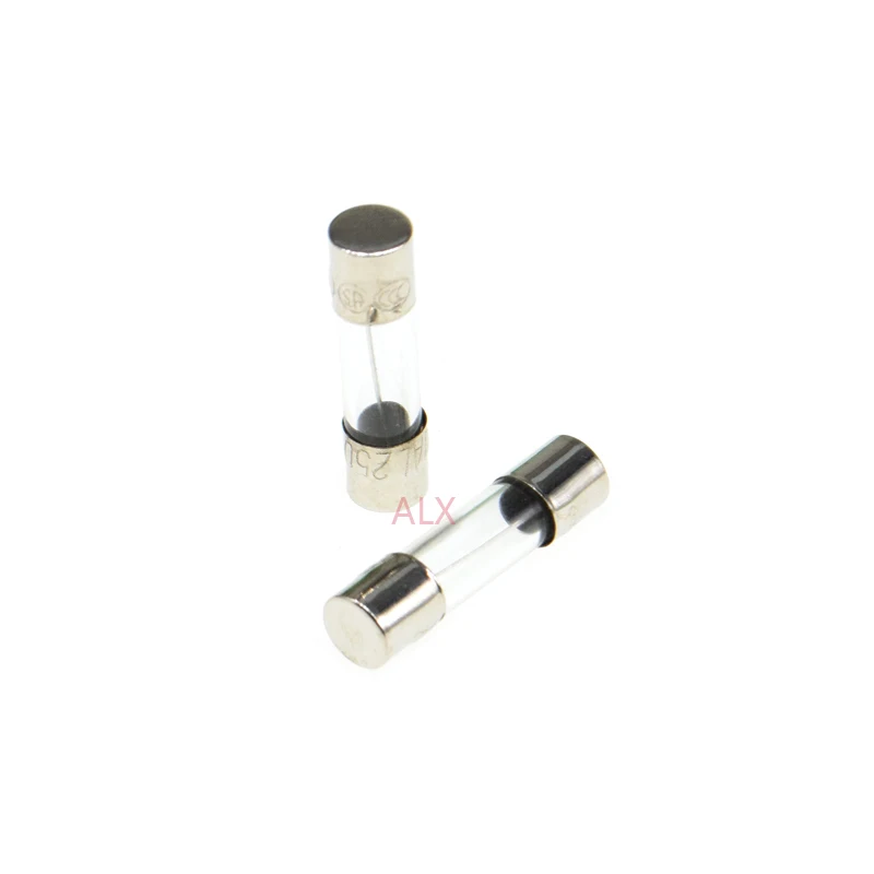 100Pcs 5*20mm Glass Quick Blow Fuse 5x20 Fast Blow Insurance Tube 250v 0.1A/0.5A/1A/2A/3A/4A/5A/6A/8A/10A/12A/15A/20A