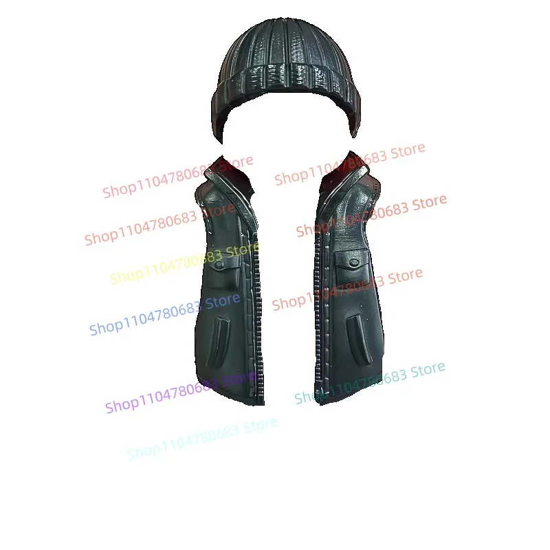 MOC Building Blocks Sleeveless Vest Knit Hat Helmet Accessories Assembly Model Display Figurine Anime Movie Toy Decoration Gift