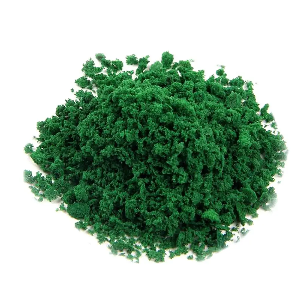 Micro Landscape Decoration Sponge Powder Realistic Grass Tree Model Toy Accessory for Sand Table Scenery Building