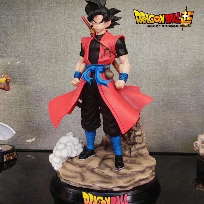 

32cm Dragon Ball Z Goku Anime Figures Super Saiyan Pvc Action Figure Statue Figurine Toys Gift Collection Model Gk Ornament