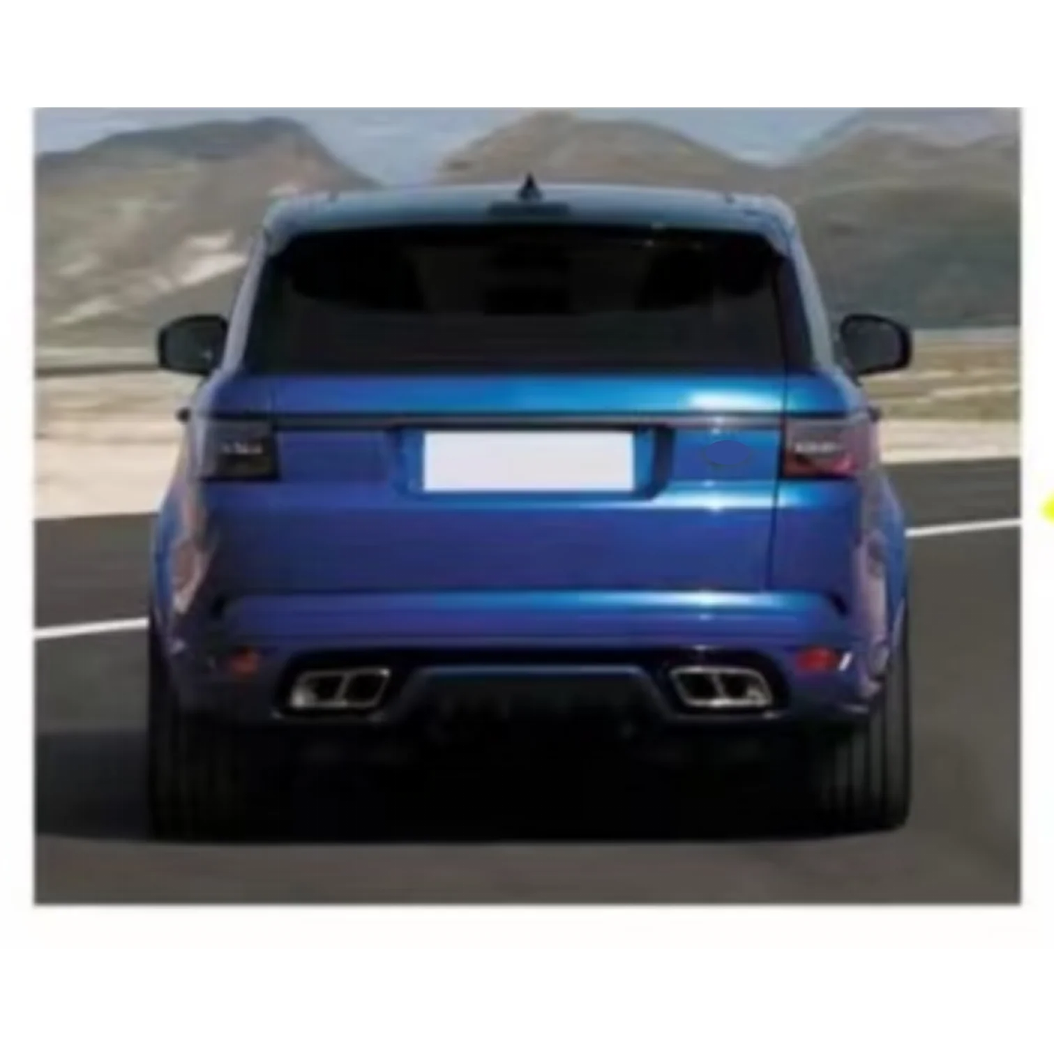 

Комплект кузова для автоматической подтяжки лица на 2014-2017 годы для Range Rover Sport Racing 2020, аксессуар для бампера в стиле SVR, обновление