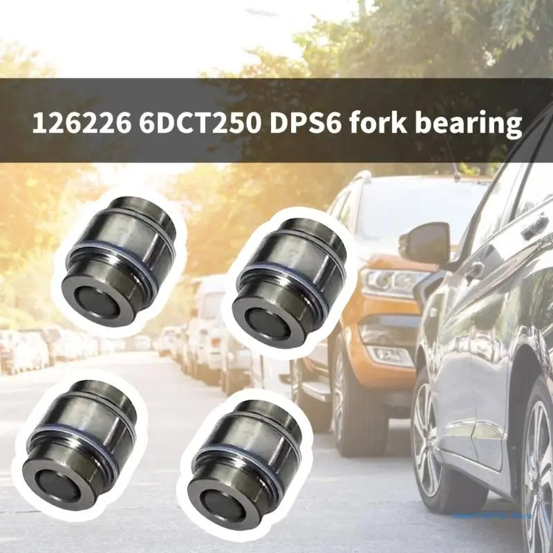 Automotive Repair Transmission Clutch Shifter Fork Bearing, Metal Build For 126226 6DCT250 DPS6 PS250 Maintenance 2 Pair