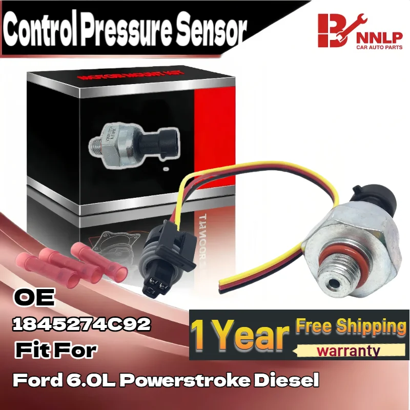 1845274C92 Powerstroke Injection Control Pressure Sensor ICP Sensor For Ford 6.0