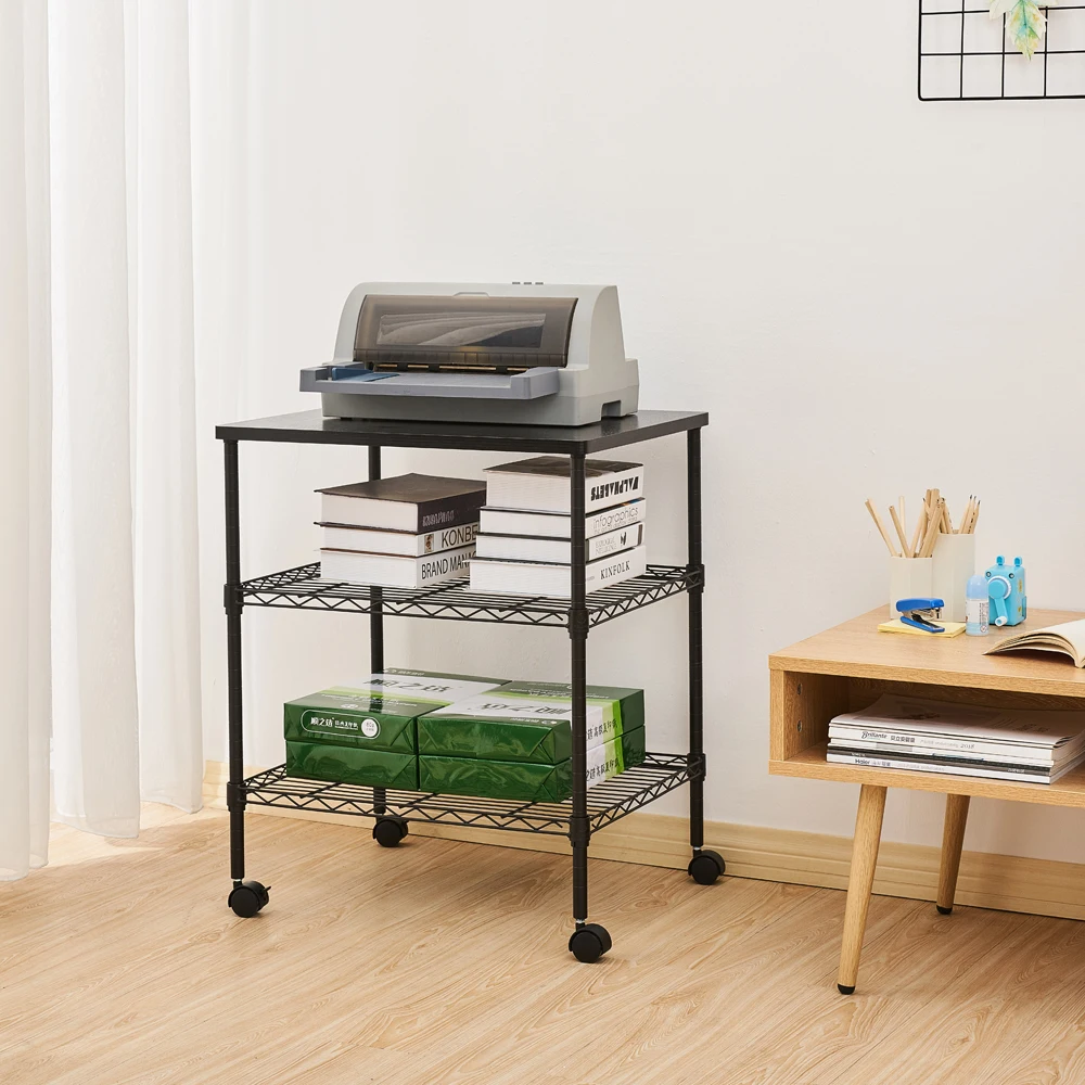 

Multipurpose Storage Shelf, Adjustable Height & Width, Durable Metal Frame, Space-Saving Design, Easy Assembly