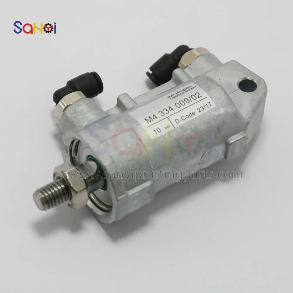最高品質のハイデルベルクsm74-pm74用空気圧シリンダーm4334009-d25-h25-hd。印刷機械部品用。