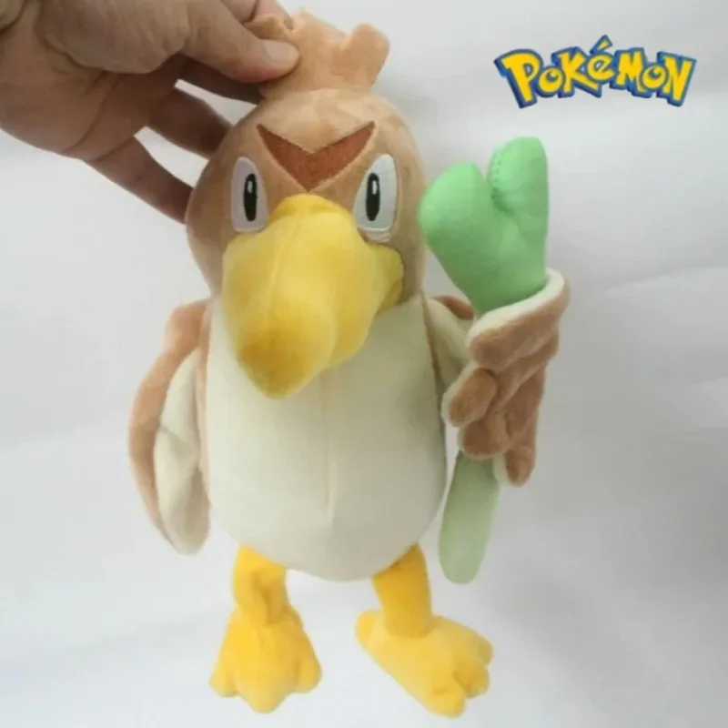 Jouet en peluche de dessin animé Pokémon Farfetch'd, figurine de canard d'oignon et de beurre, cadeau d'anniversaire pour les filles