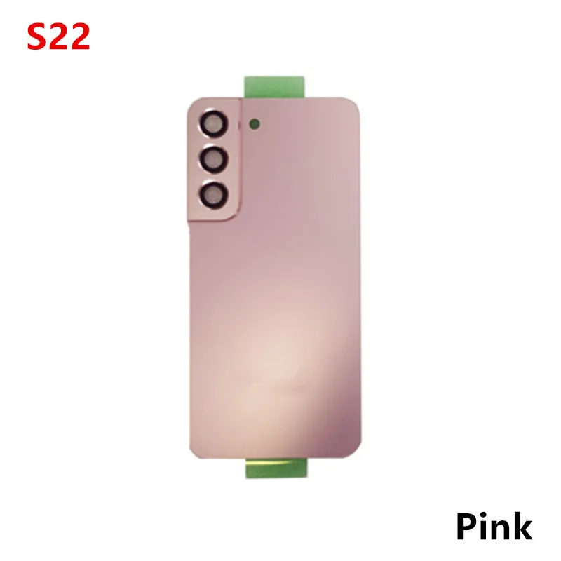 S22 Housing For Samsung Galaxy S22 S901 6.1" Glass Battery Back Cover Repair Replace Door Rear Case + Camera Lens image 6