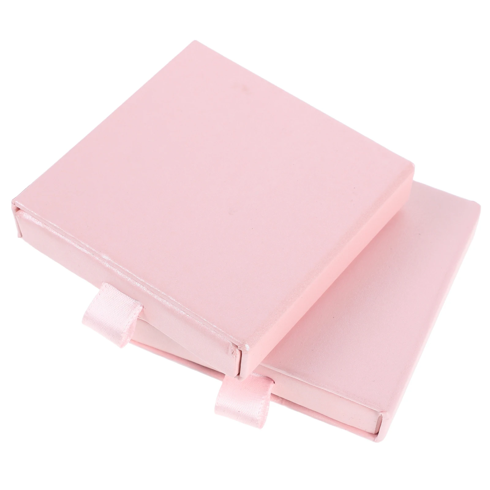 

2pcs Jewelry Gift Box for Earrings Necklaces Rings Bracelets Durable Material Storage Solution Cardboard Boxes Mini Size