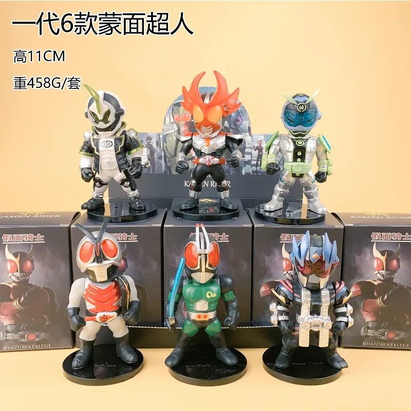 Caja ciega Kamen Rider - ¡En stock! Figura Ryuki/Decade, juguete de jinete enmascarado de 10 cm, decoración de escritorio coleccionable