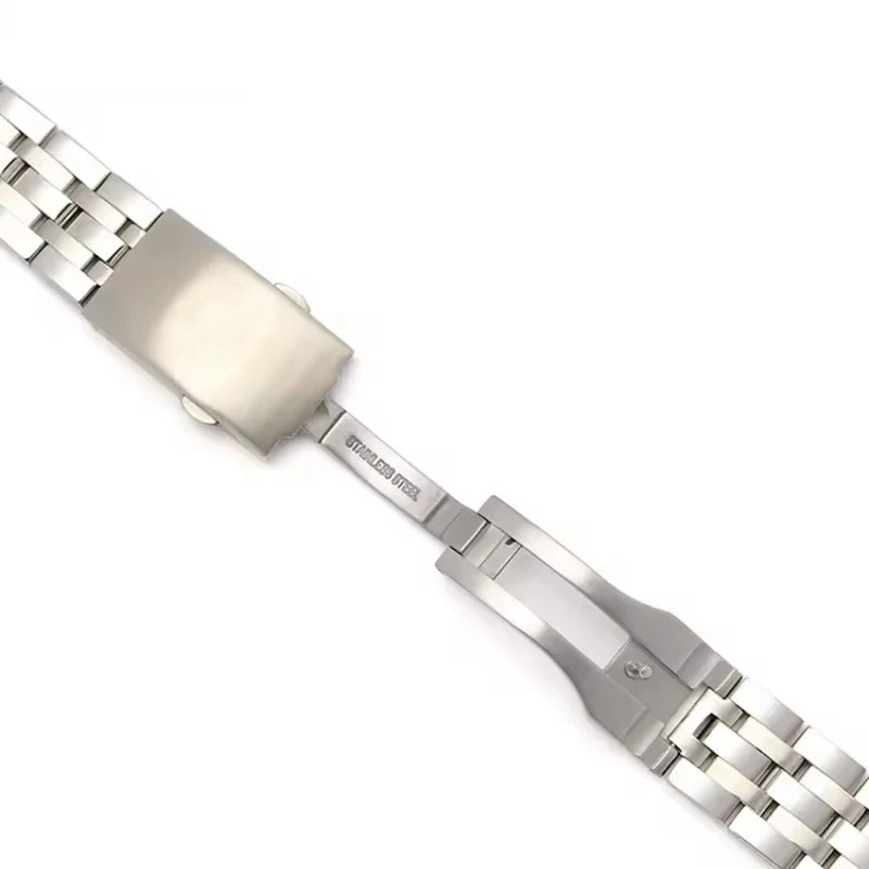 Watch Bracelet For TISSOT 1853 PRC200 T17 T461 T055 T014 Men Fold Clasp Strap Stainless Steel Watch Band Chain 19mm 20mm