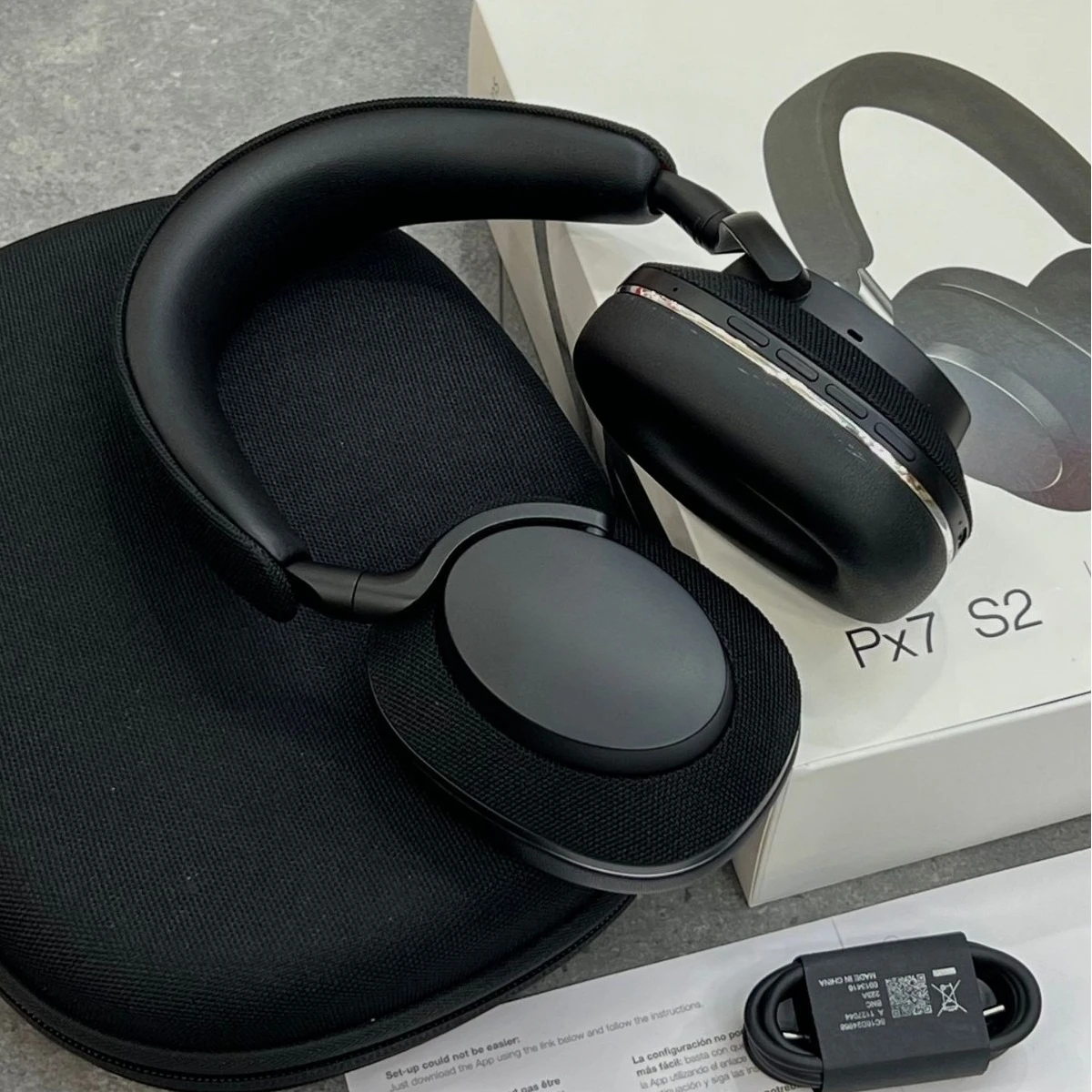 2026 New PX7S2 Over-Ear Wireless Bluetooth Headphones High-Fidelity HIFI Call True Noise-Canceling Headset PX8 view 2