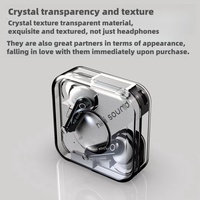 Transparent Wireless TWS Headset Digital Display Black Technology E-sports Earphone Earbuds for Xiaomi iPhone Redmi Vivo