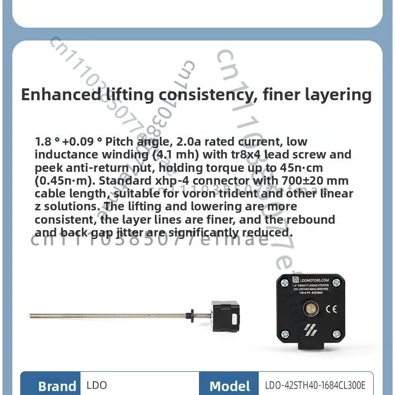 

`LDO-42STH40-1684CL350E motor for 3D printer accessories
