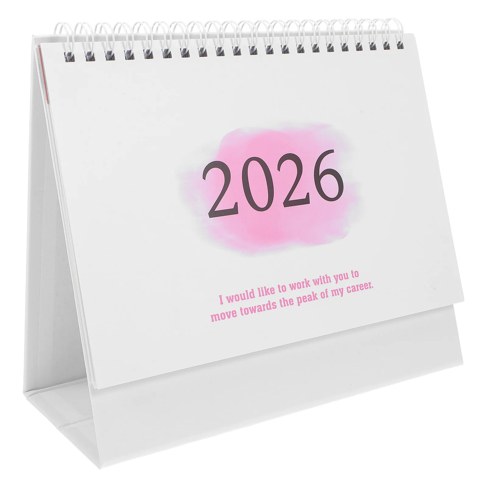 

Настольный календарь на 2026 год, мини-календарь с откидными листами, от июля 2025 года до декабря 2026 года, для домашнего офиса, школы, планировщик, декор, розовый