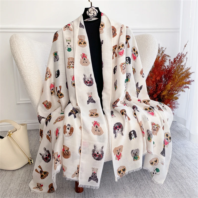 

Ladies Headband Cotton Linen Long Shawls Scarf Women Korean College Girls Fashion Spring Autumn New Style Elegant Neck Scarves