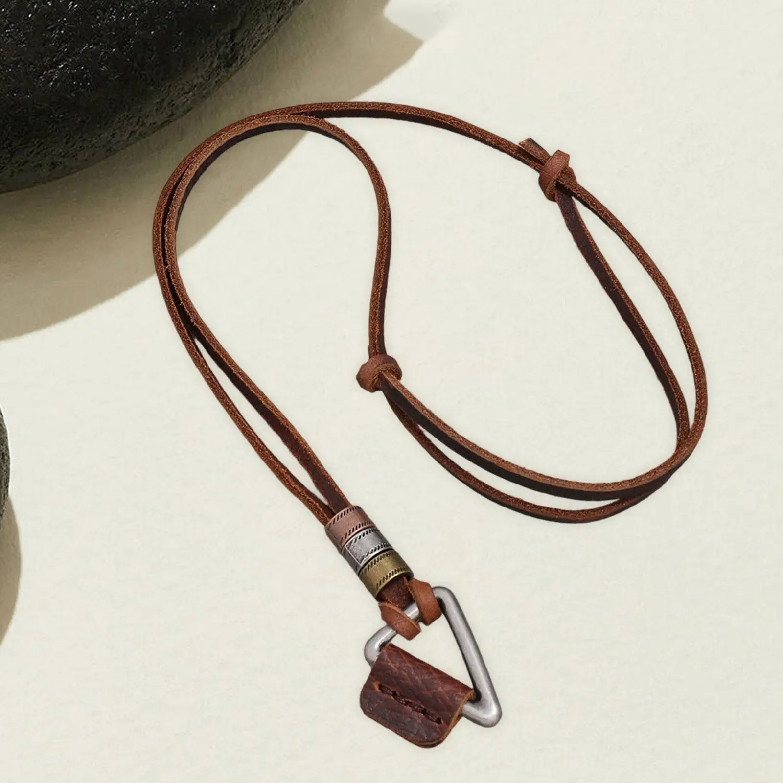 بو الجلود قلادة قلادة فاسق الرجال قلادة لمهنة المهرجان #4