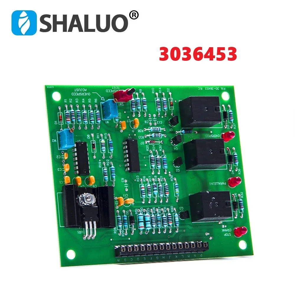 3036453 Diesel Engine Overspeed Speed Controller Unit DC Electronic Generator Governor Control Board For Generator Spare Parts