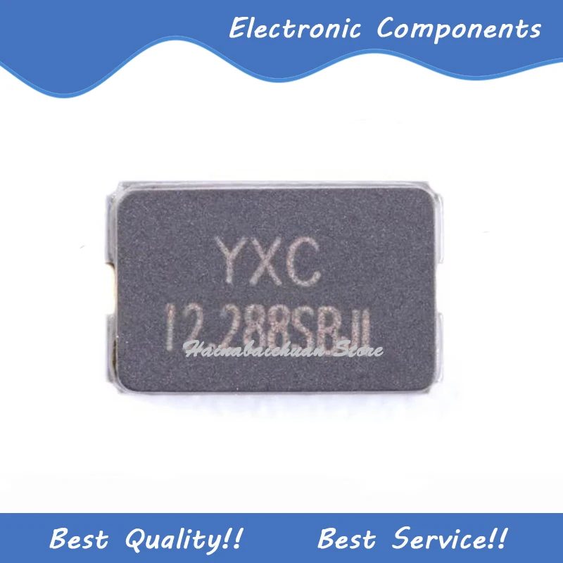 10 Pcs/Lot X503212288MSB2GI 12.288MHz ±10PPM 20pF Passive Crystal Oscillator/YSX530GA New and Original In Stock