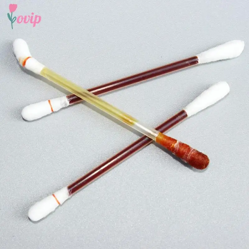 50Pcs Disposable medical iodine sticks-portable iodine disinfection cotton swabs for emergency wound care and sterilization