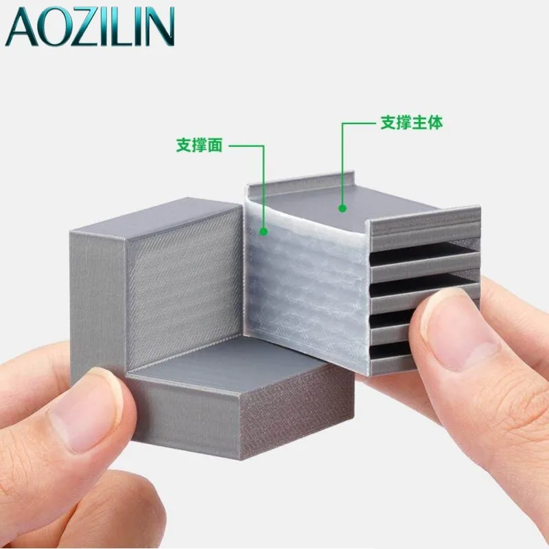 AOZILIND edicated ABS Support Filament Built-in RFID Tag Clean Removing Smooth Interface FDM 3D Printing Consumable