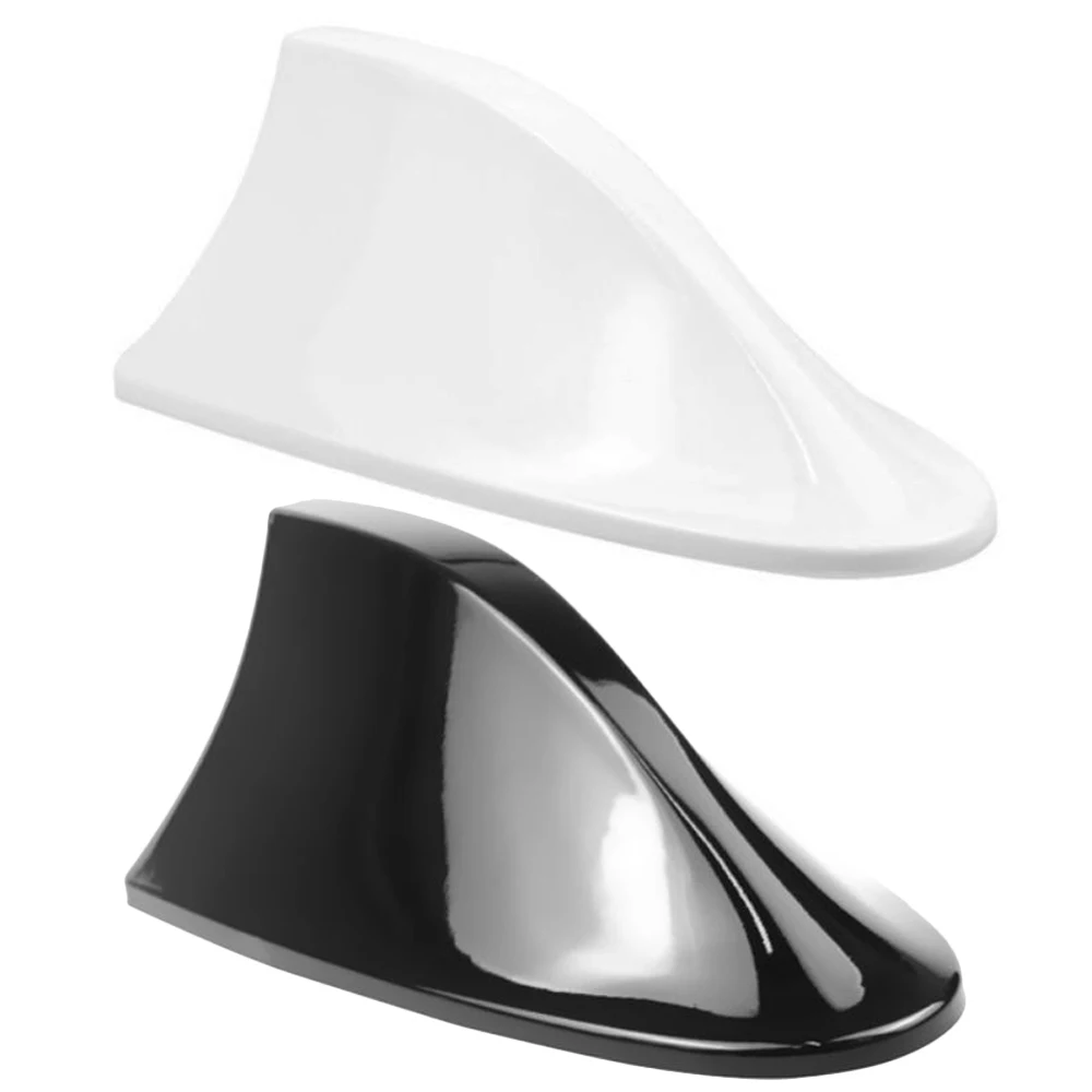 

1Pcs Car Shark Fin Antenna For Universal Automobile 170mm*70mm*65mm Black / White Waterproof Durable Material Car Accessories