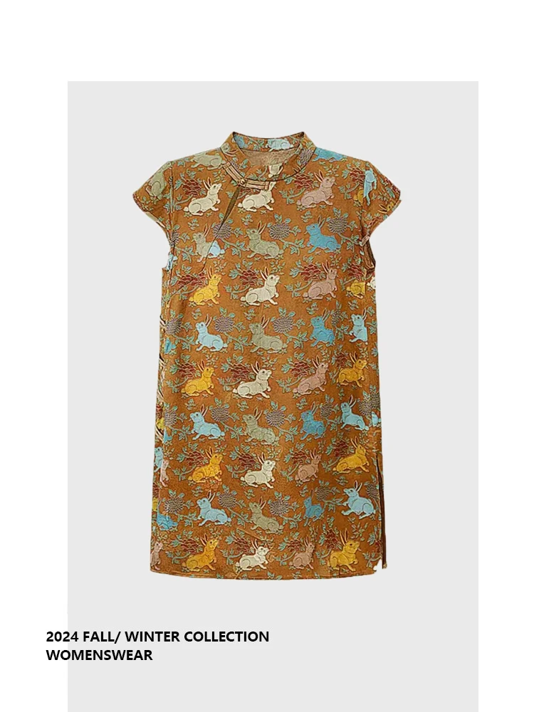 

Женская летняя жилетка Forever 2 New Chinese Sle с цветочной вышивкой, винтажная, на пуговицах, модная верхняя одежда, свободный крой, женский топ