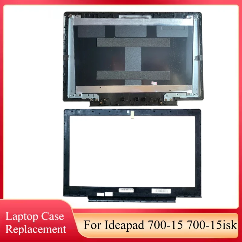

New For Ideapad 700-15 700-15isk Rear Lid TOP Case Laptop LCD Back Cover 5CB0K85923/LCD Bezel Cover Top Housing Case Black Shell