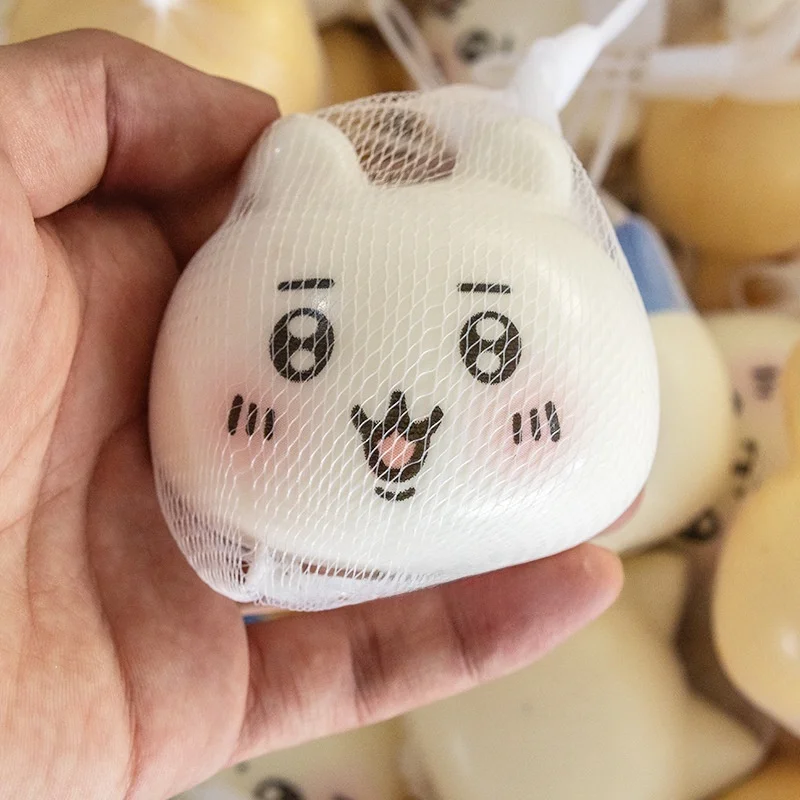 Chiikawa Kawaii Squishy Toy, Slow Rising Fidget Toy, Stress Relief Anti-Anxiety Squeeze Sensory Toy for Kids & Fans