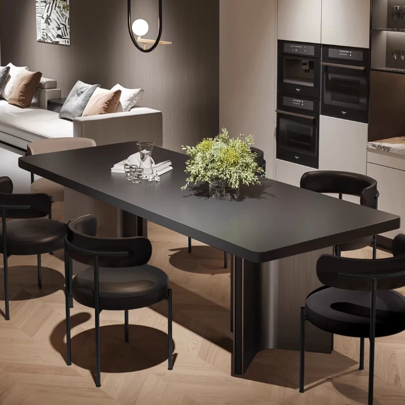 Coffee Home Solid Wood Dining Tables Modern Interior Luxury Dining Tables Space Saving Mesa Redonda Comedor Nordic Furniture