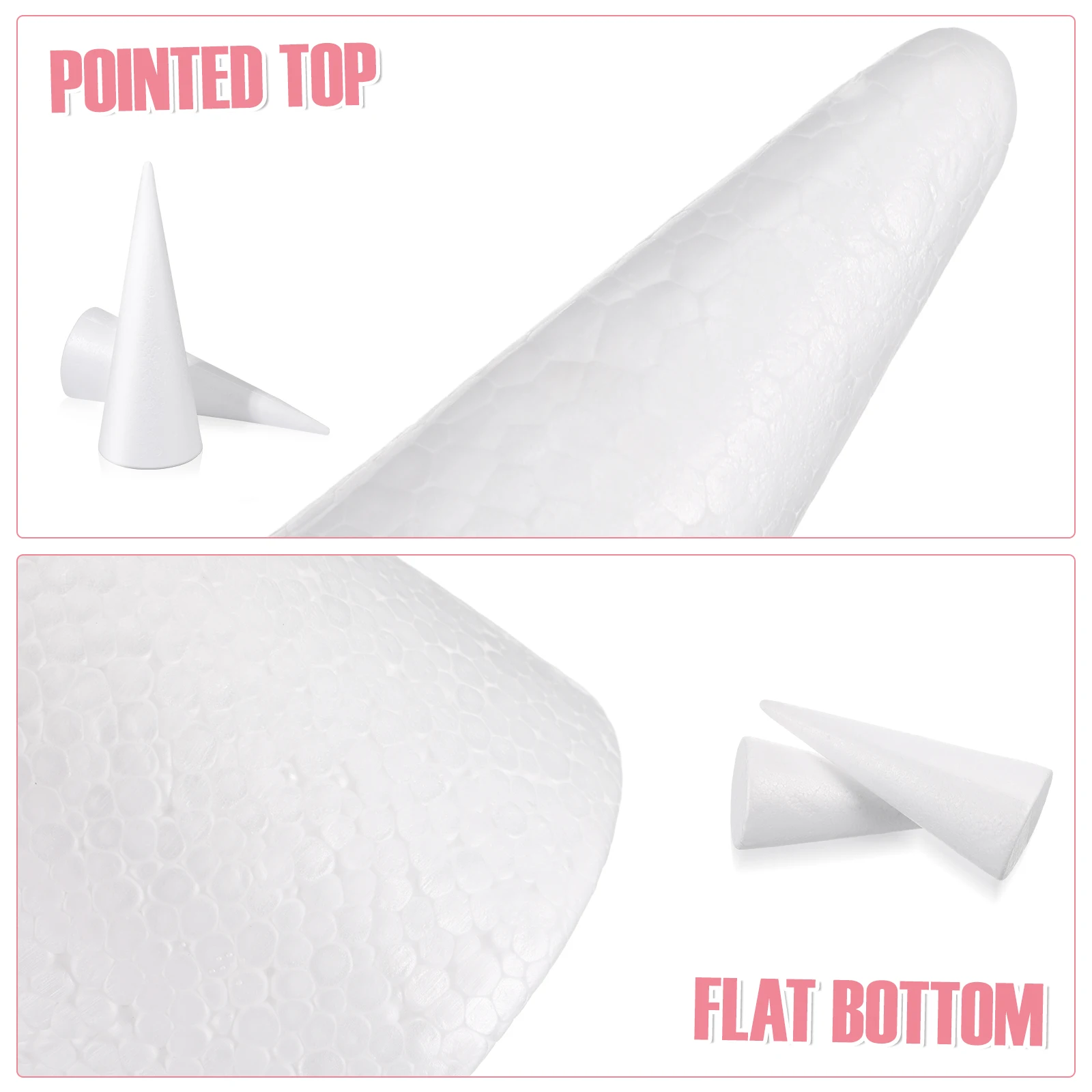 

2PCS Foam Craft Supplies DIY Diy Foam Projects Kids Church Preschool Home Decor Polystyrene Shape Easy Practical
