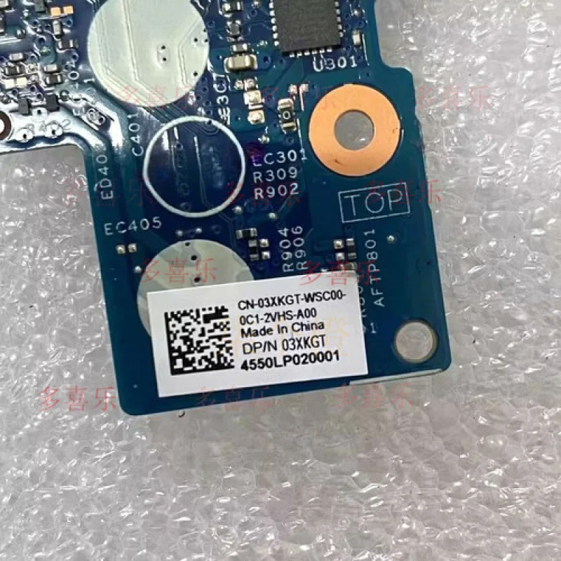 AA   03XKGT New USB Audio SD Card Rearder IO Board For Dell Inspiron 5402 5501 5502