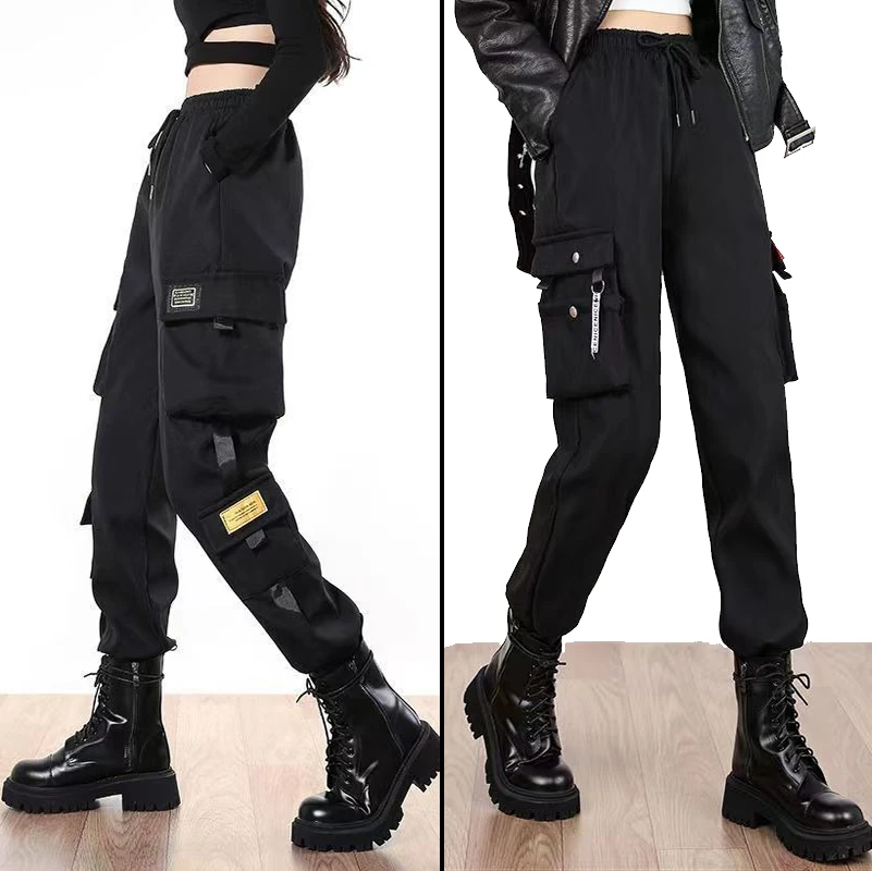 

Joggers Womens Casual Sports Sweatpants Girls Hip Hop Streetwear Female Fashion Jogging Lasies Plus Size Cargo Trousers