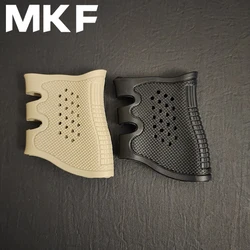 Tactical Grip Glove Holster Rubber Gun Cover Anti-Slip Handguns Accessories for Glock 17/19/20/21/22/23/25/31/32/34/35/37/38