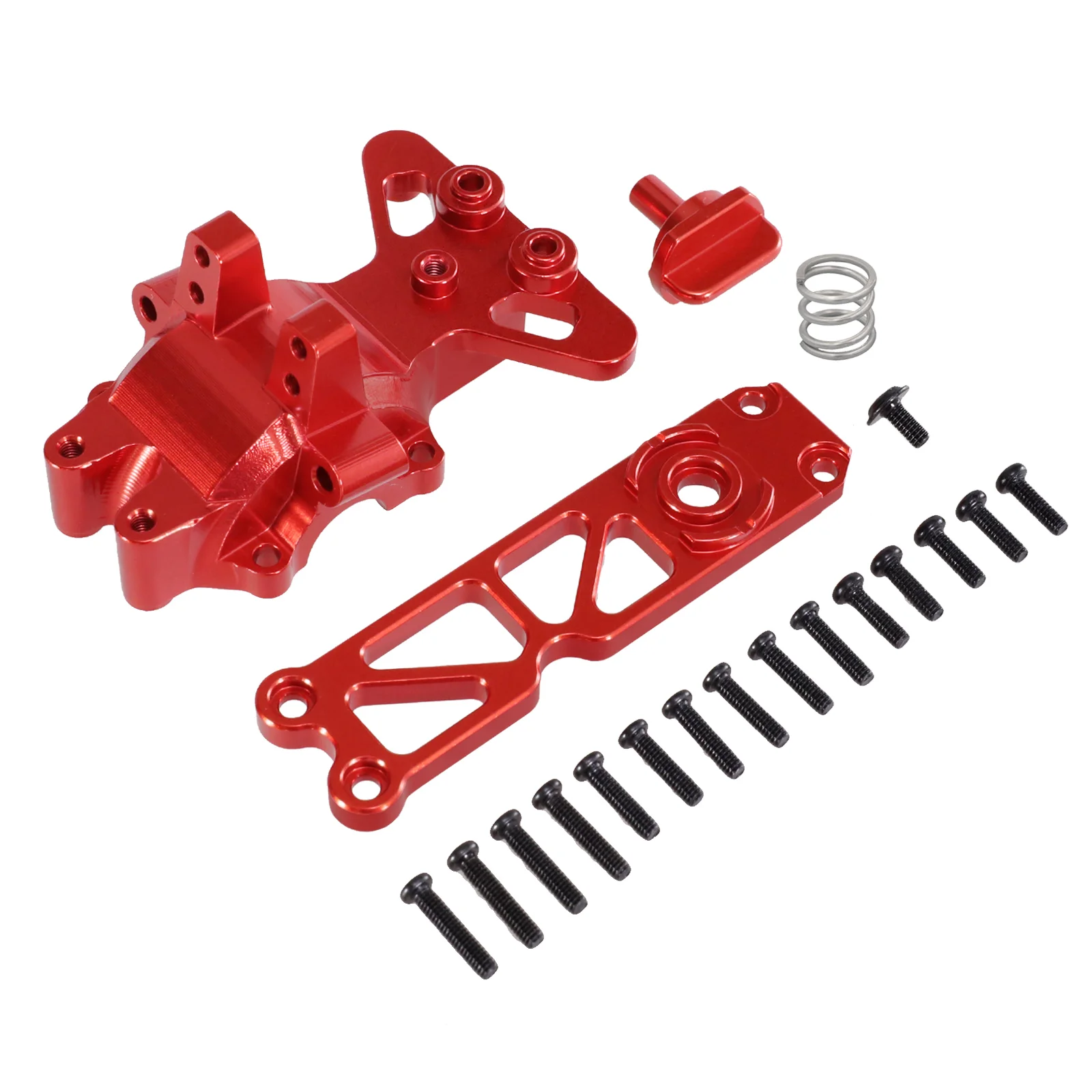 MJX Hyper Go 16207 16208 16209 16210 H16 RC Auto Metalen Stuurbeker Bovenste Onderste Swing Arm Set Shock Tower Beugel Upgrade Onderdelen