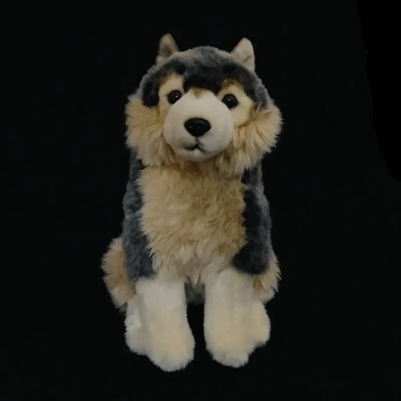 

Имитация маленького серого волка, плюшевая игрушка, милые куклы-койота с мексиканскими куклами-волками, имитация мягкой куклы, кавайная игрушка в подарок