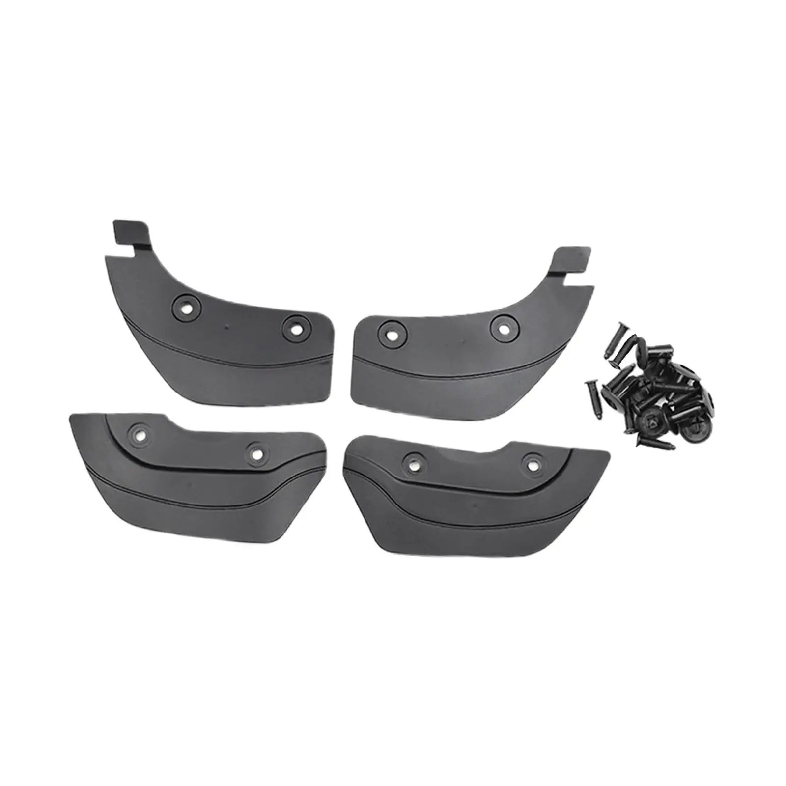 Car Mud Flaps Sediment Protection Accessory Mudguard Mudflaps Splash Guards for Model Y Easy Installation