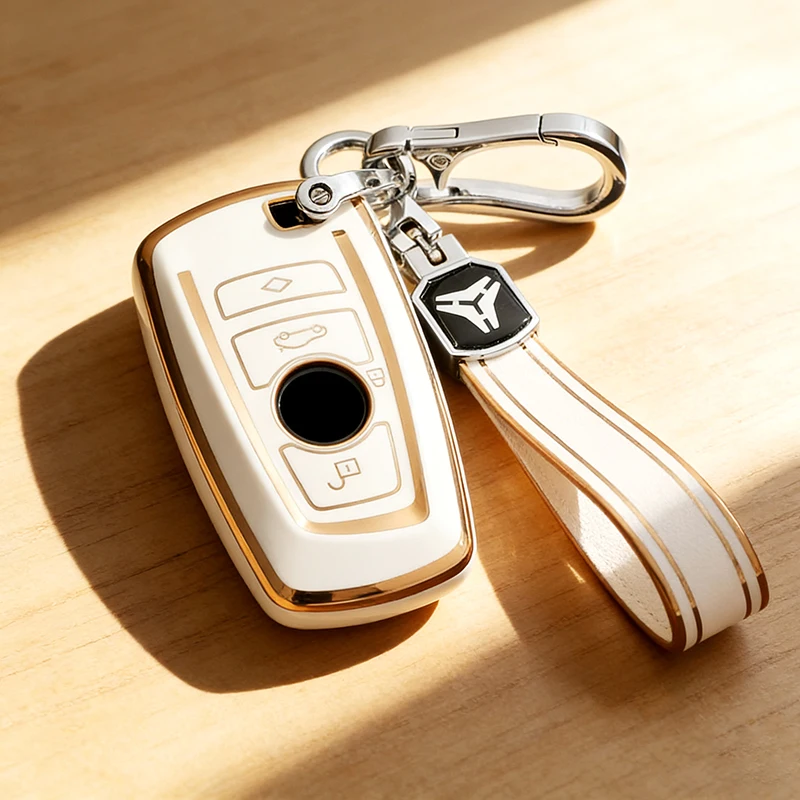 TPU Car Key Cover Case for Bmw 3 5 Series GT F20 F30 F31 F34 F10 F11 F25 I3 M3 M4 F15 F16 Shell Fob Auto Accessories