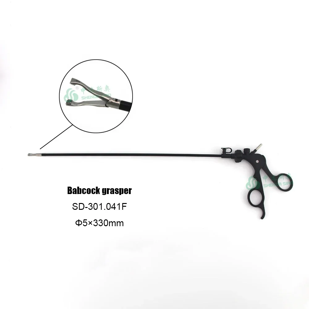 Laparoscopic instrument Babcock Grasping Forceps F Handle