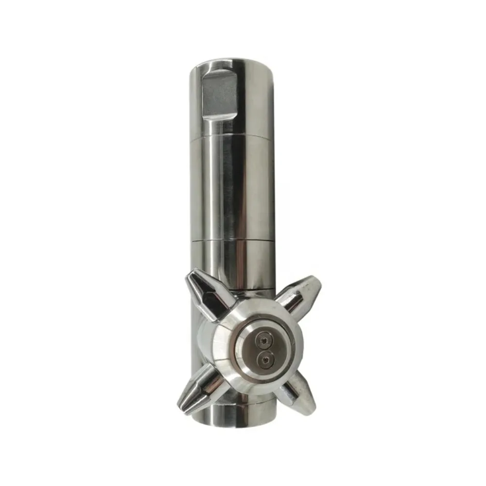 Premium 3D Rotary Tank Cleaning Jet Head, High Pressure Washing Nozzle for Fermenter Storage Tank Industrial Cleaning