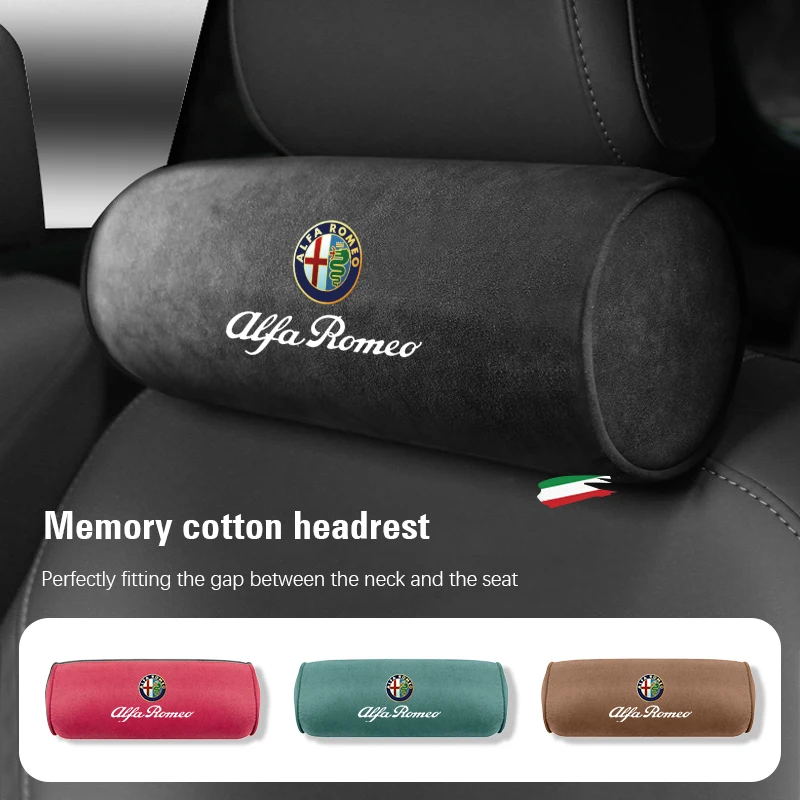 

2026 популярная автомобильная наклейка, автомобильная подушка для шеи, подголовник, аксессуары, подушка для автокресла, поддержка головы для Alfa Romeo Giulietta Mito 159 Giuli