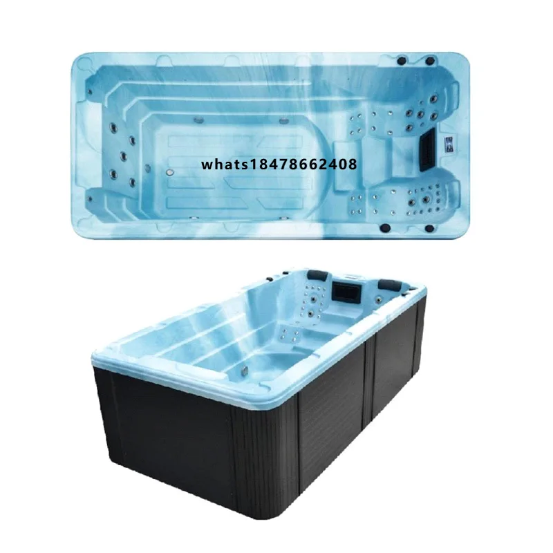 Popular Multifunction Above Ground Fitness Pool Accessories Adults Endless Pool Swimming Acrylic Equipment for Courtyard Use