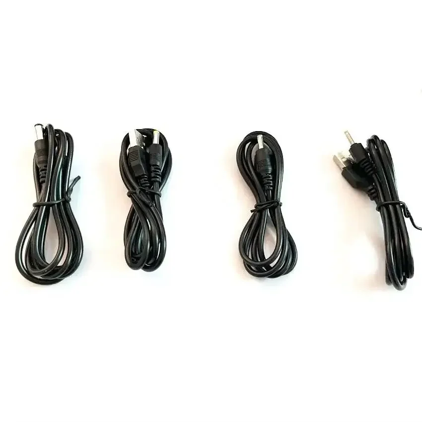 1/3/5PCS USB 2.0 A Male to DC  2.5*0.7mm 3.5*1.35mm 4.0*1.7mm 5.5*2.1mm 5 Volt DC Barrel Jack Power Cable Connector Charger Cord