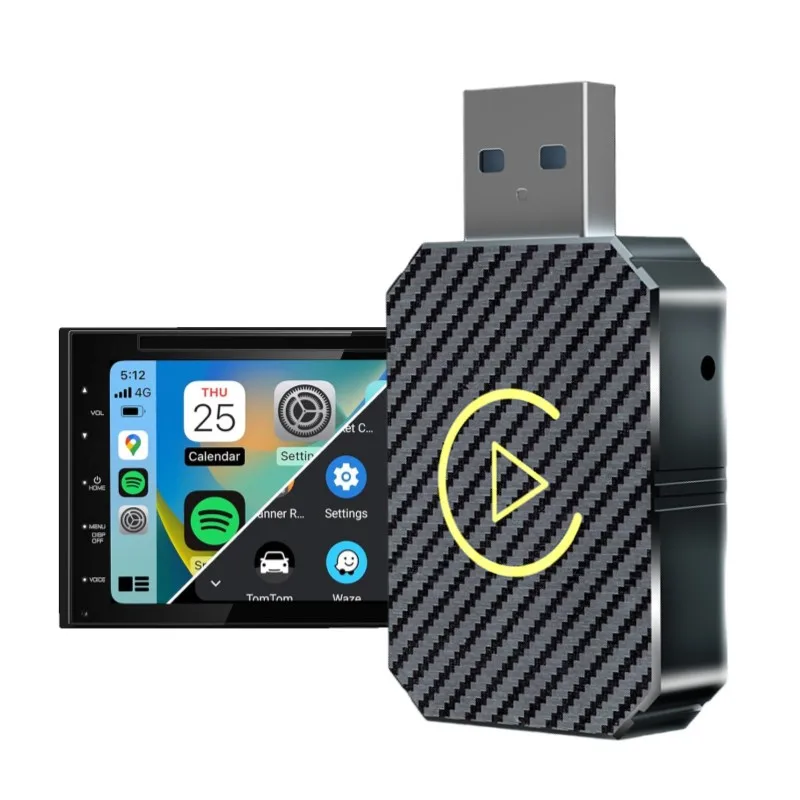 

Wireless Carplay Android Auto USB Adapter