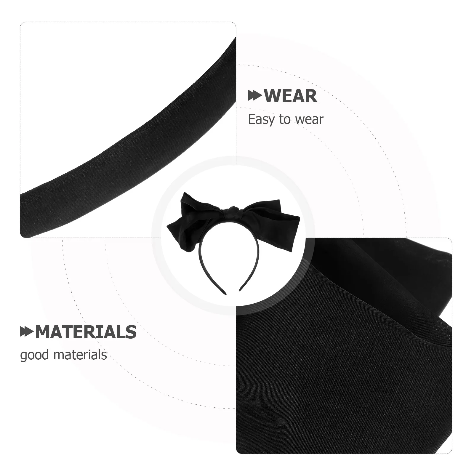

Bow Headband Fancy Headbands for Women Bows Large Hair Womens Wide Bowknotheadbands Girls