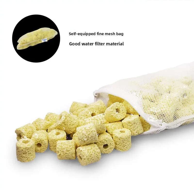 WAJABABY Far-Infrared Ceramic Bio Rings - Porous Filter Media to Enhance Water Molecular Activity & Beneficial Bacteria Growth