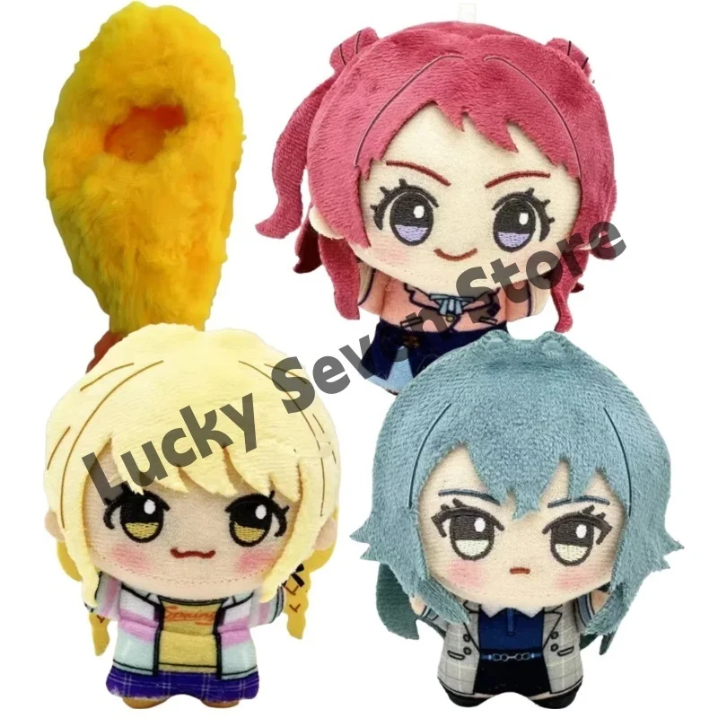 

New Gakuen IDOLM Pendant Plush Doll Toy 12CM Cute Cartoon Soft Kotone Sakurai Momoka Tsukimura Mana Plush Dolls Toy For Kid Gift